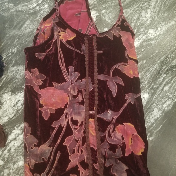 Velvet purple tank - Picture 3 of 3